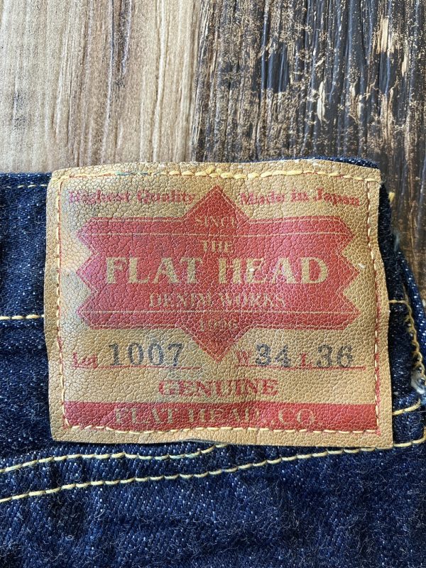 THE FLAT HEAD 1007 Bootcut W31 x L32 Zimbabwe cotton 14.5oz - Image 11