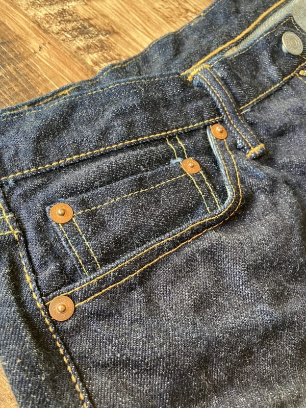 THE FLAT HEAD 1007 Bootcut W31 x L32 Zimbabwe cotton 14.5oz - Image 7