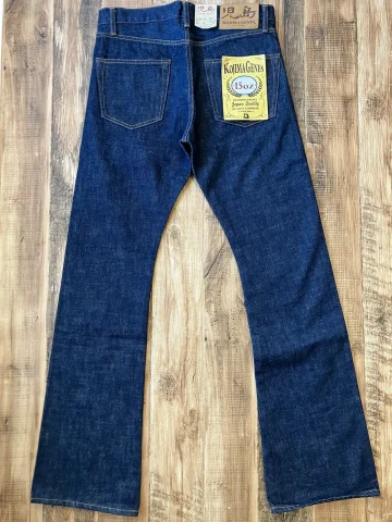 KOJIMA GENES RNB-102B W33 x L33 15oz Bootcut Selvedge