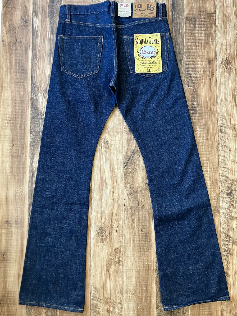 KOJIMA GENES RNB-102B W33 x L33 15oz Bootcut Selvedge