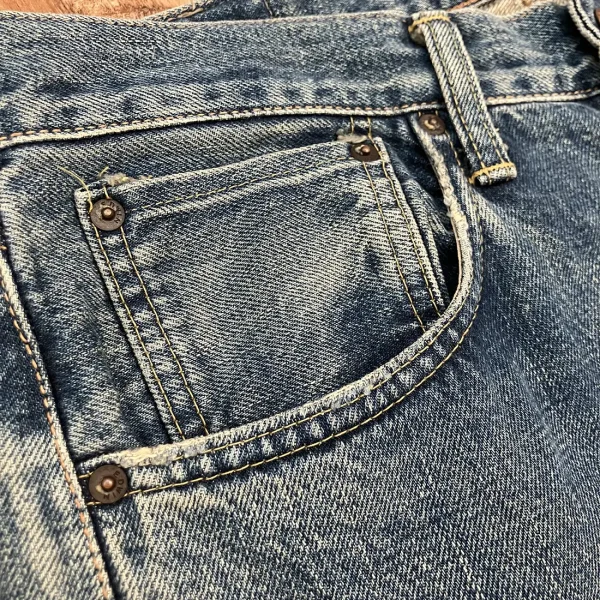 Vintage EDWIN 505ZX W32 x L29 “New Vintage” 90s - Image 6