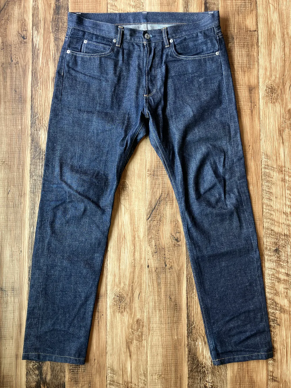 BEAUTY &YOUTH UNITED ARROWS W34 x L30 tapered selvedge Jeans