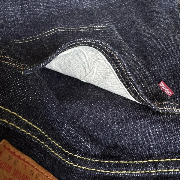 GRAPH ZERO 2410 W33 x L29 Straight Selvedge Jeans - Image 13