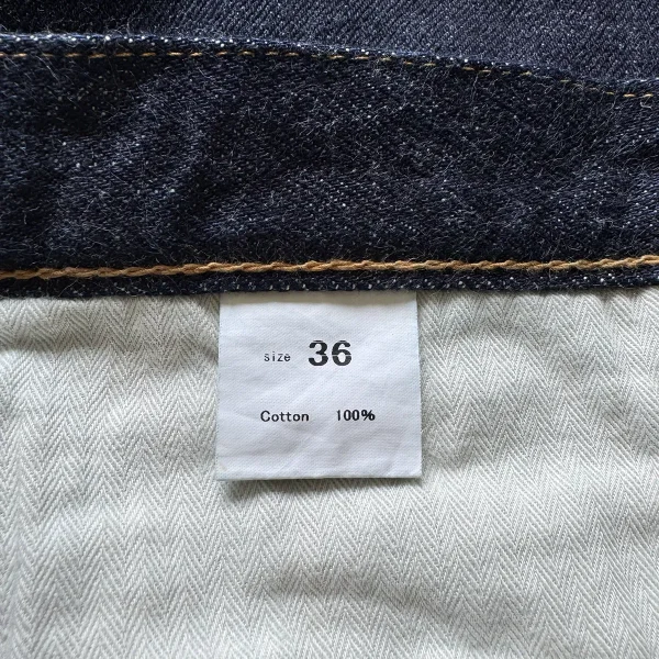 GRAPH ZERO 2410 W33 x L29 Straight Selvedge Jeans - Image 15