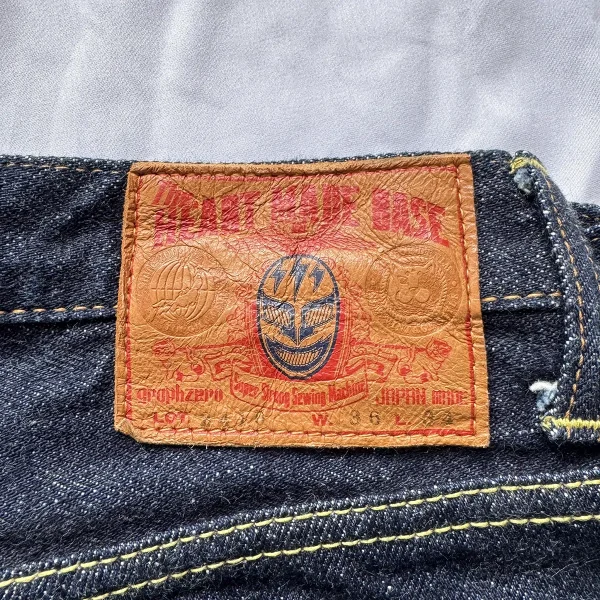 GRAPH ZERO 2410 W33 x L29 Straight Selvedge Jeans - Image 3