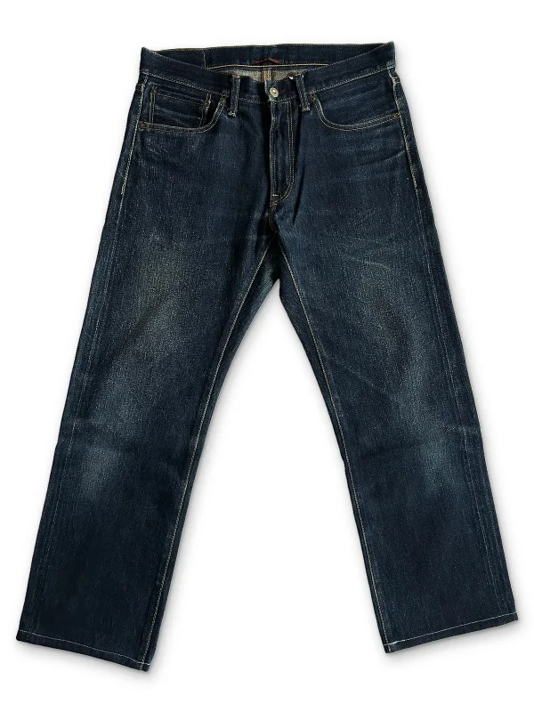 BLUE WAY M1735 W33 x L29 Japanese Selvedge Jeans - Image 2
