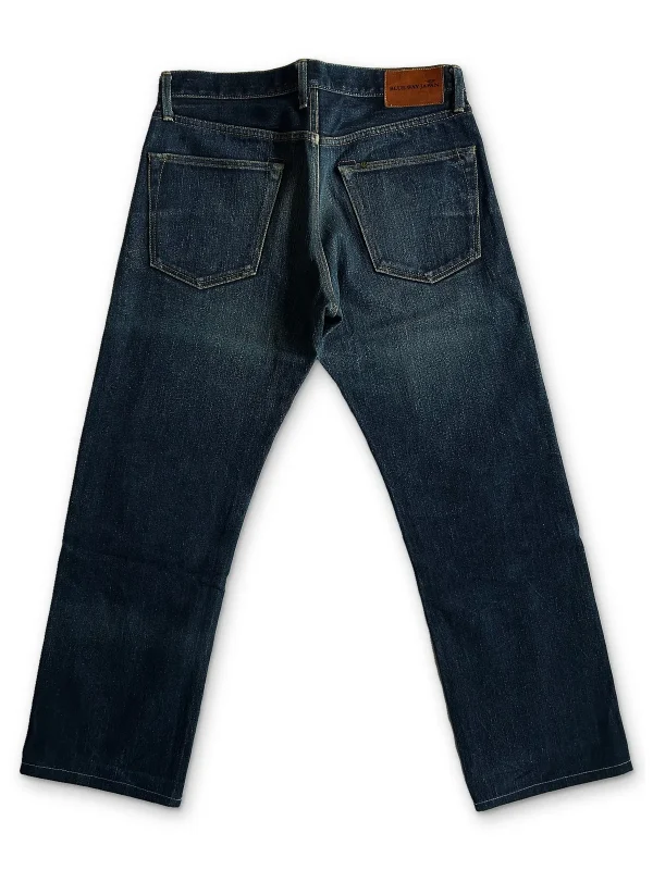 BLUE WAY M1735 W33 x L29 Japanese Selvedge Jeans