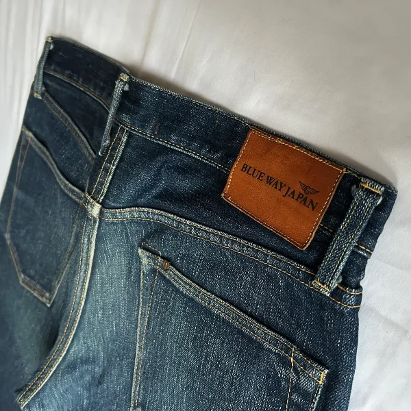 BLUE WAY M1735 W33 x L29 Japanese Selvedge Jeans - Image 11