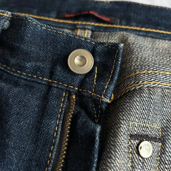 BLUE WAY M1735 W33 x L29 Japanese Selvedge Jeans - Image 6