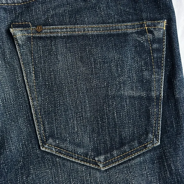 BLUE WAY M1735 W33 x L29 Japanese Selvedge Jeans - Image 9