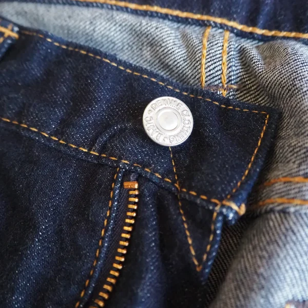 DENIME BASIC W32 x L29 Japanese Selvedge Jeans - Image 7