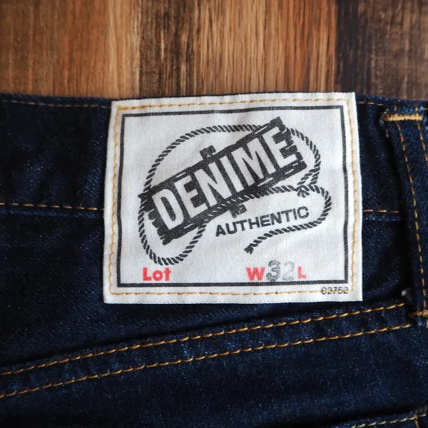 DENIME BASIC W32 x L29 Japanese Selvedge Jeans - Image 3