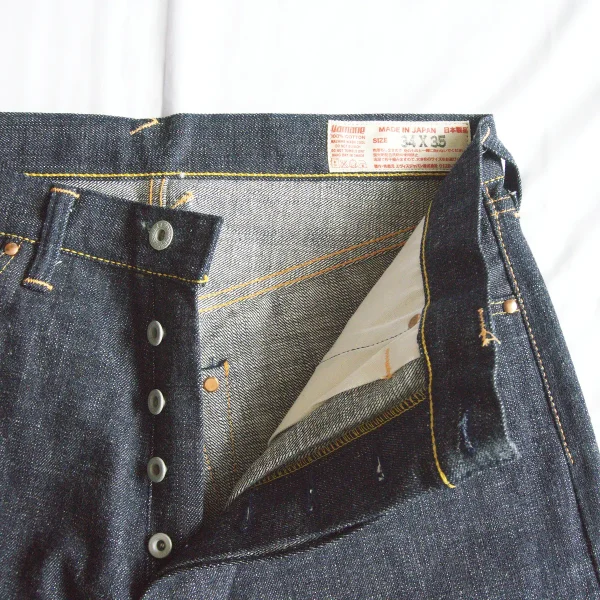EVISU YAMANE DELUXE HAYAOKI W33 x L37 Japanese Selvedge Jeans - Image 9