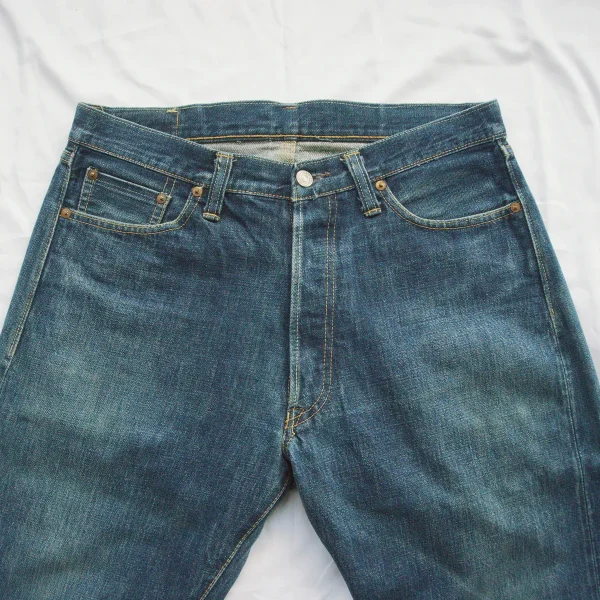 GREAT 1001XX W33 x L32 90s Vintage Japanese Selvedge - Image 9