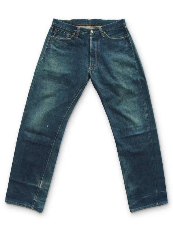 GREAT 1001XX W33 x L32 90s Vintage Japanese Selvedge - Image 2