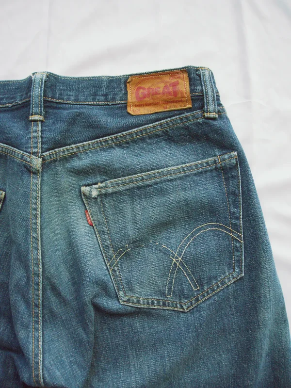 GREAT 1001XX W33 x L32 90s Vintage Japanese Selvedge - Image 15