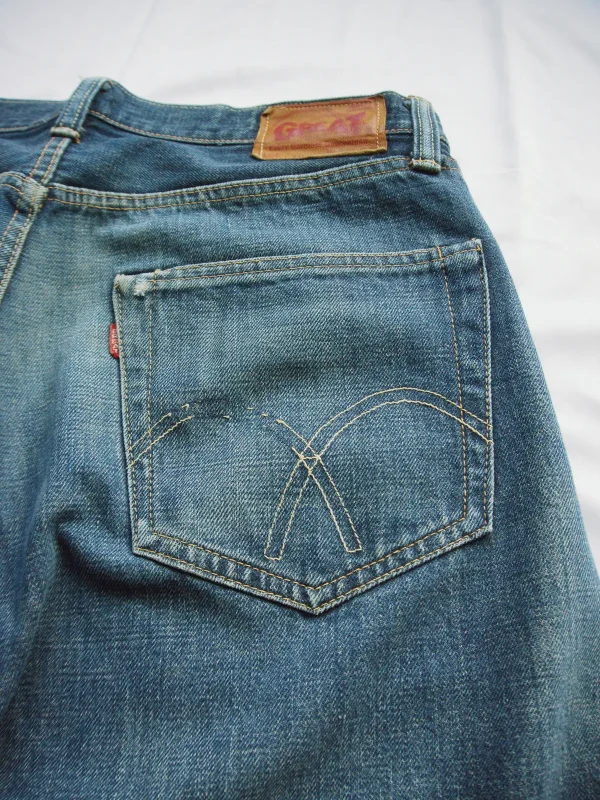 GREAT 1001XX W33 x L32 90s Vintage Japanese Selvedge - Image 16
