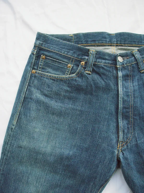 GREAT 1001XX W33 x L32 90s Vintage Japanese Selvedge - Image 6