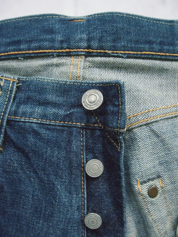 GREAT 1001XX W33 x L32 90s Vintage Japanese Selvedge - Image 10