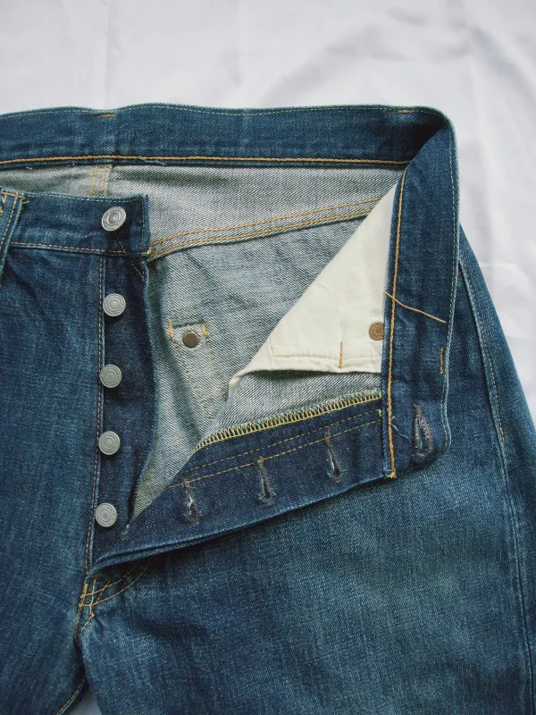 GREAT 1001XX W33 x L32 90s Vintage Japanese Selvedge - Image 12