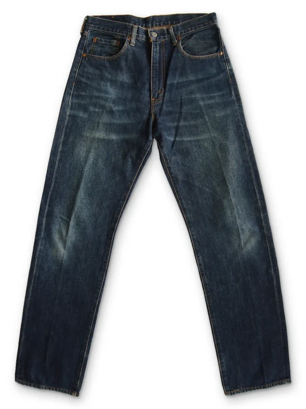 LEVI'S 502XX W32 x L34 Pre-LVC Japan-made 1994 Big E Selvedge Jeans - Image 2