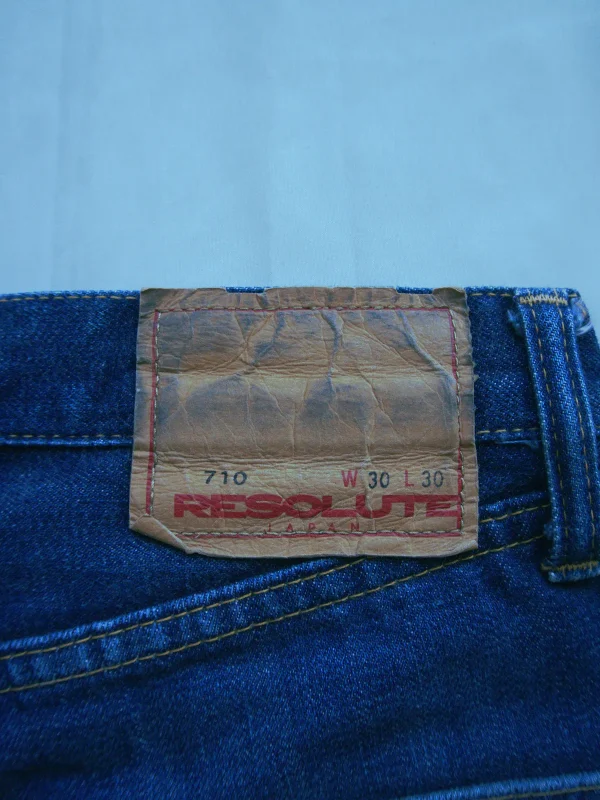 RESOLUTE 710 W30 x L28 Japanese Selvedge Denim - Image 3