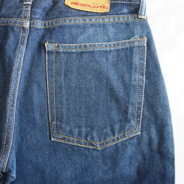 RESOLUTE 712 W32 x L29 Japanese Selvedge Denim - Image 9