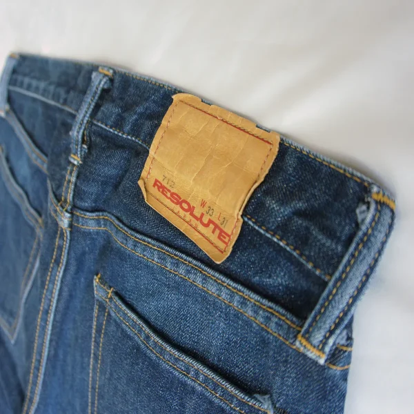 RESOLUTE 712 W32 x L29 Japanese Selvedge Denim - Image 10